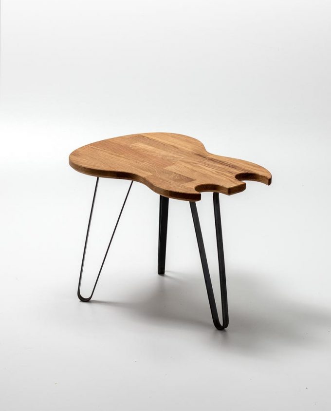 Ruwdesign Guitar Table Double Cut