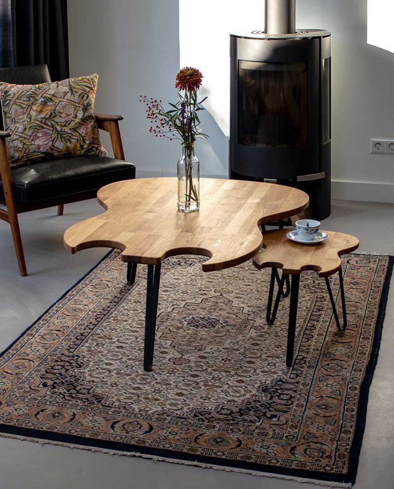 Guitar Coffee Table Double Cut